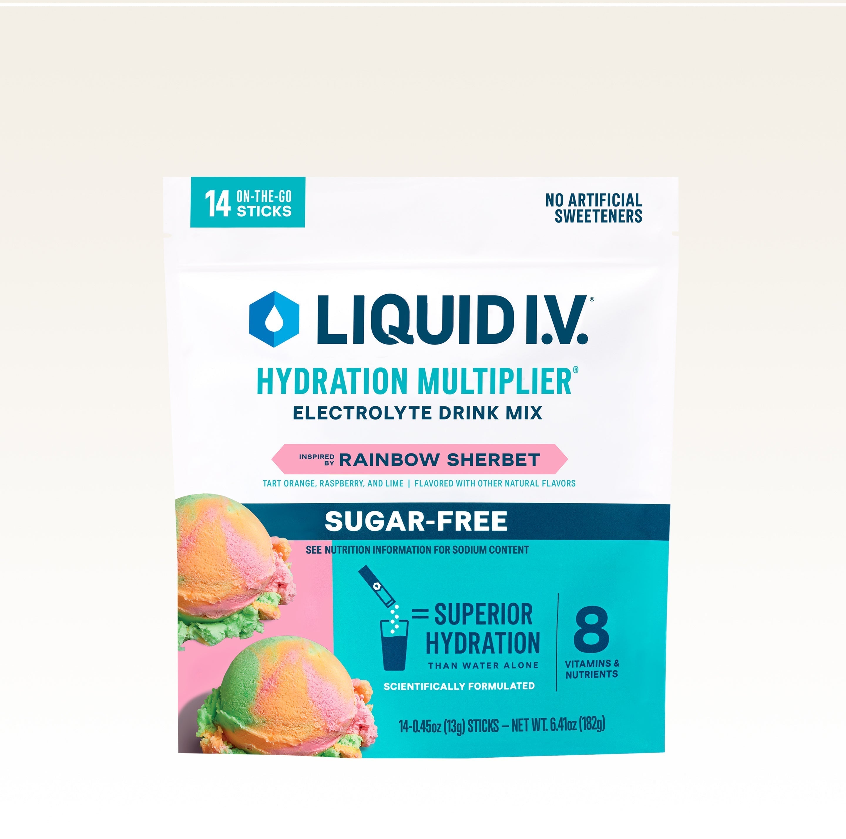 Rainbow Sherbet Hydration Multiplier® Sugar-Free - Lite Clean Blend