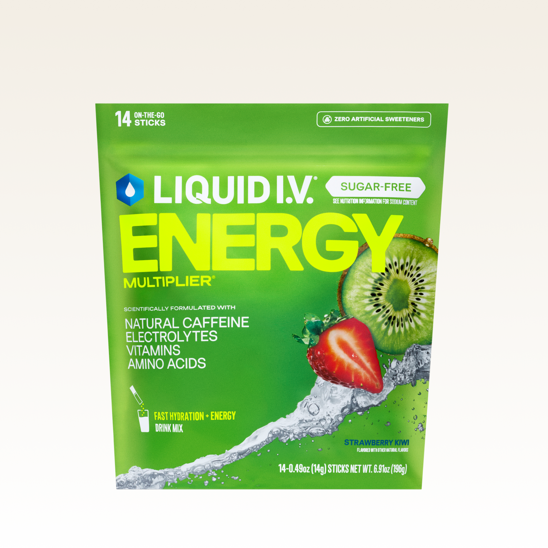 Strawberry Kiwi Sugar-Free Energy Multiplier® - Focus Lift