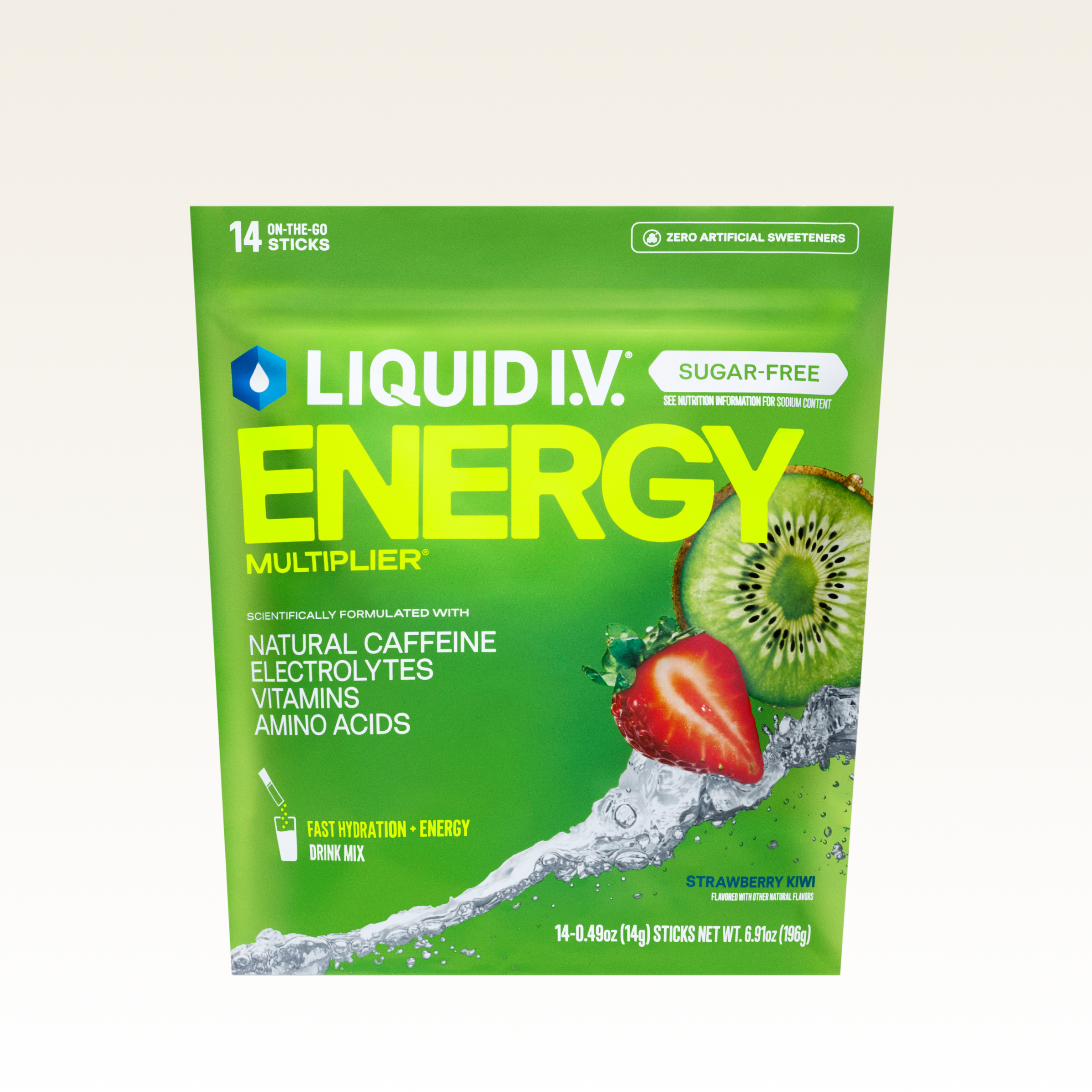 Strawberry Kiwi Sugar-Free Energy Multiplier® - Focus Lift